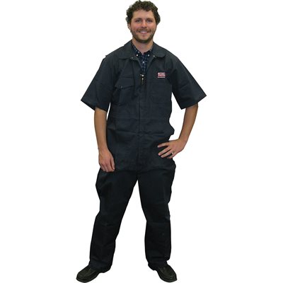 COVERALLS NAVY S/S SIZE 38