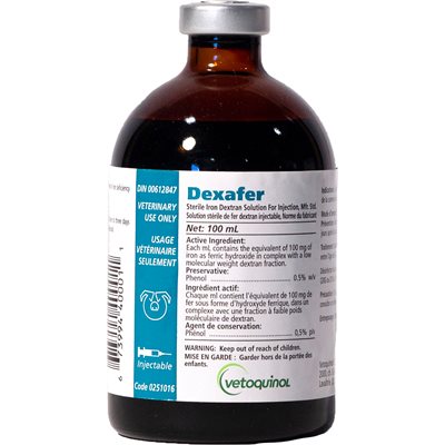 DEXAFER INJECTABLE 100MG/ML