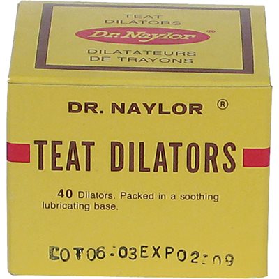 TEAT DILATORS - DR. NAYLOR 40/PKG