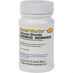 CHLORINE DIOXIDE TEST STRIPS