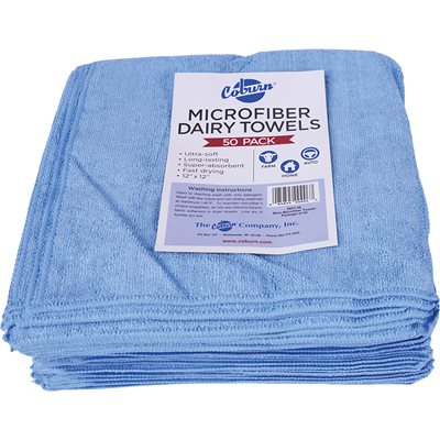 MICROFIBRE DAIRY TOWEL (50PK)