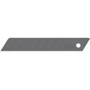 OLFA UTILITY KNIFE 18MM BLACK REPL. BLADES 10 / PK
